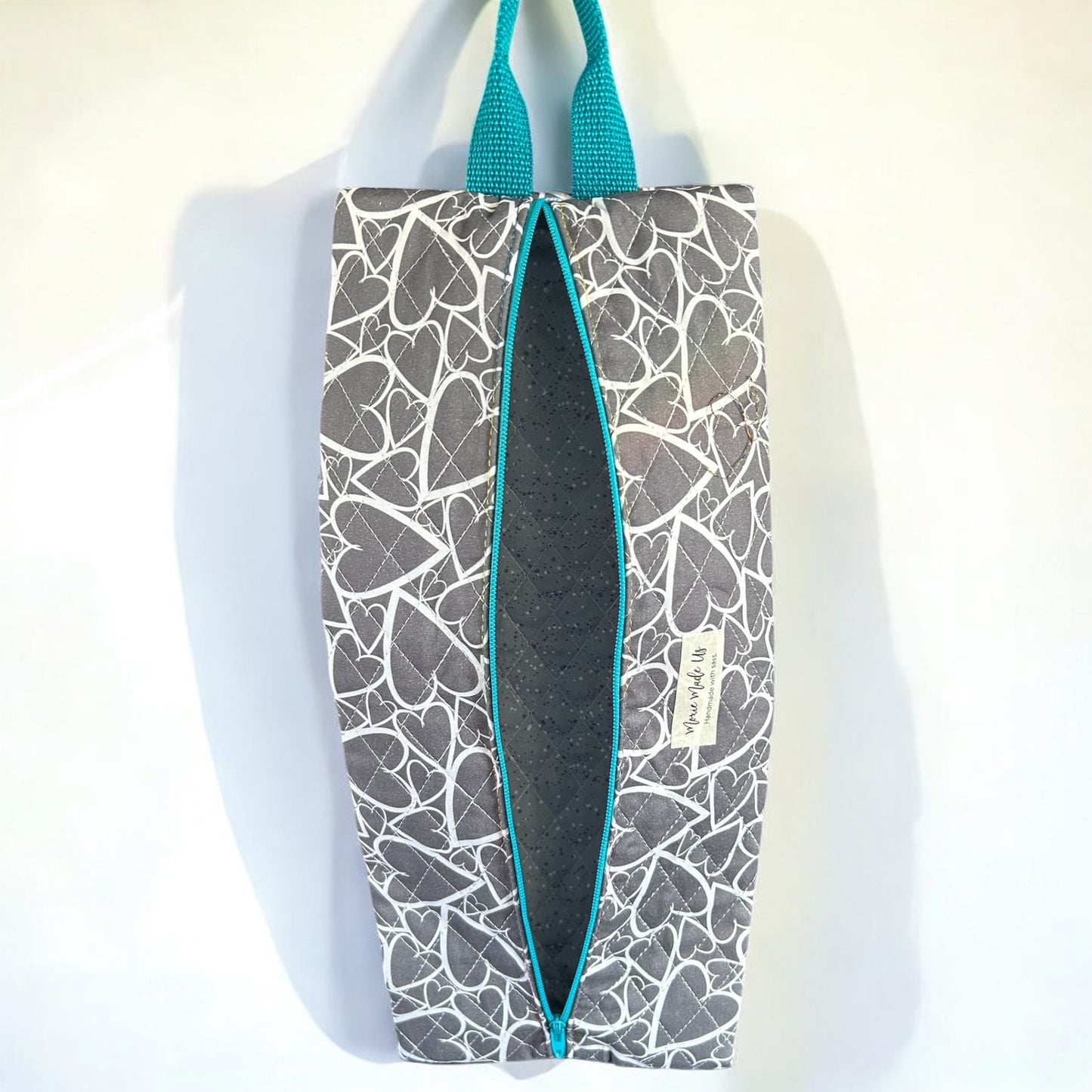 Travel Bag for Heated Hair Tools—Heat-Resistant Storage for Flat Irons, Curling Wands & More