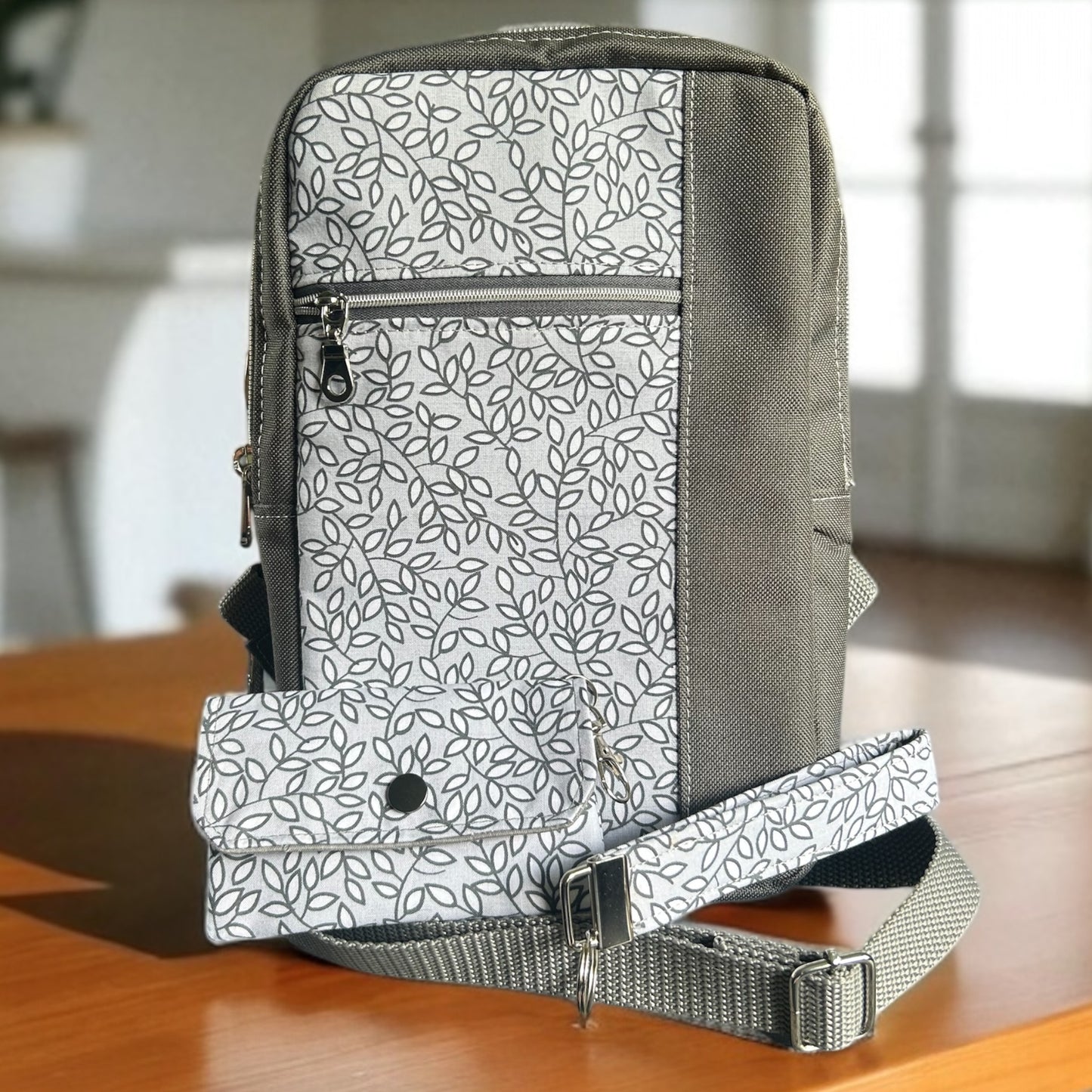 Convertible Waterproof Backpack & Crossbody – The Ultimate 2-in-1 Bag for Life on the Go