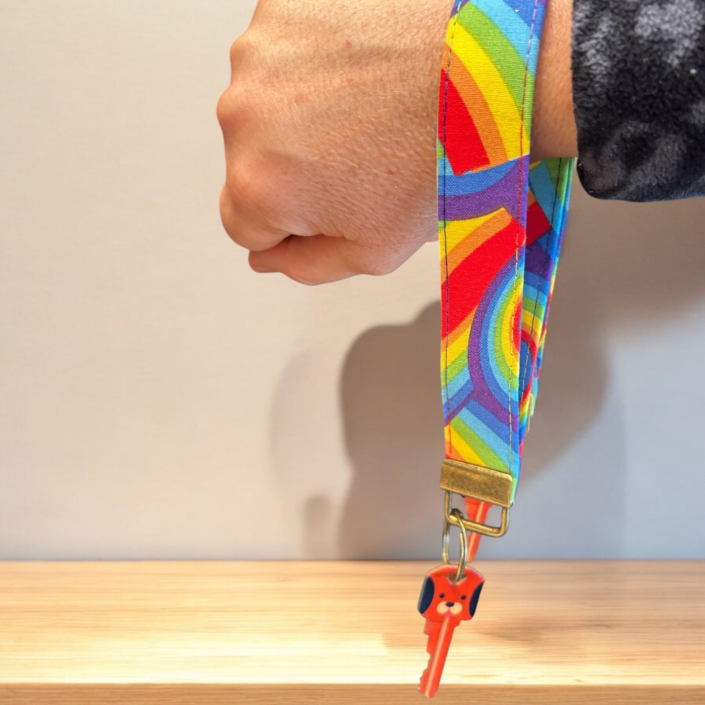 Handmade Fabric Keychain Wristlet—Unique and Personal Gift for Any Occasion - Moxie Made