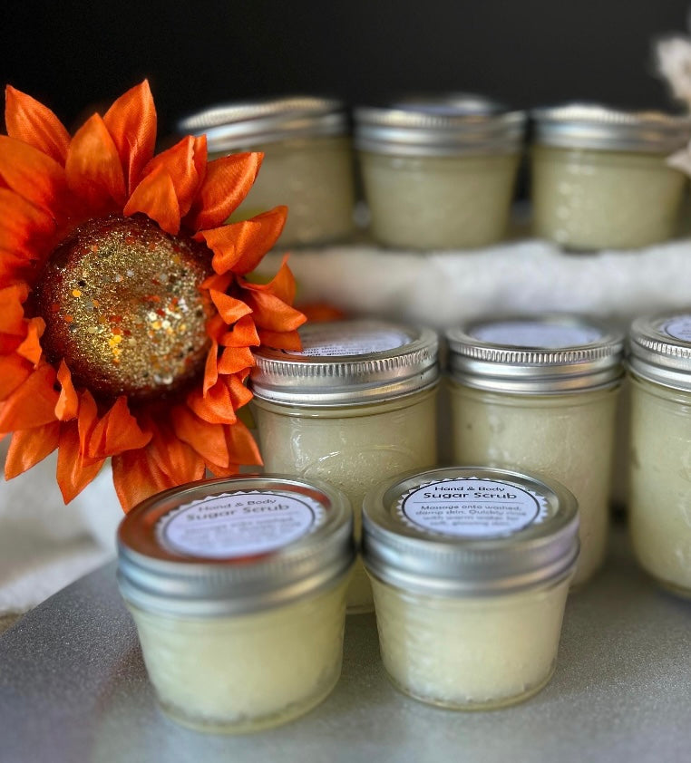 Handmade Sugar Scrub – Natural Exfoliation for Soft, Glowing Skin - Moxie Made