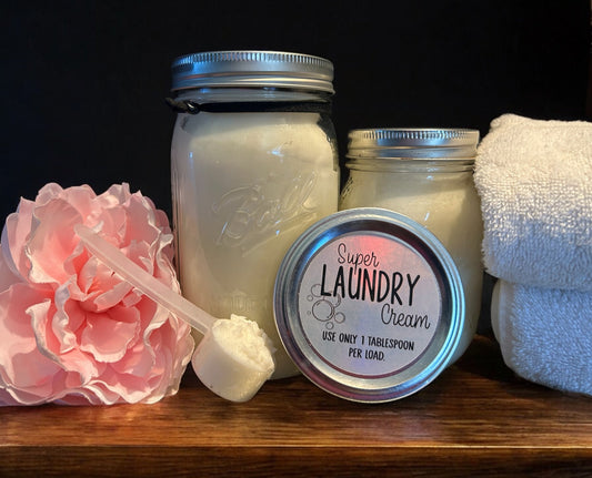 Super Laundry Cream I Quart jar up to 60 loads