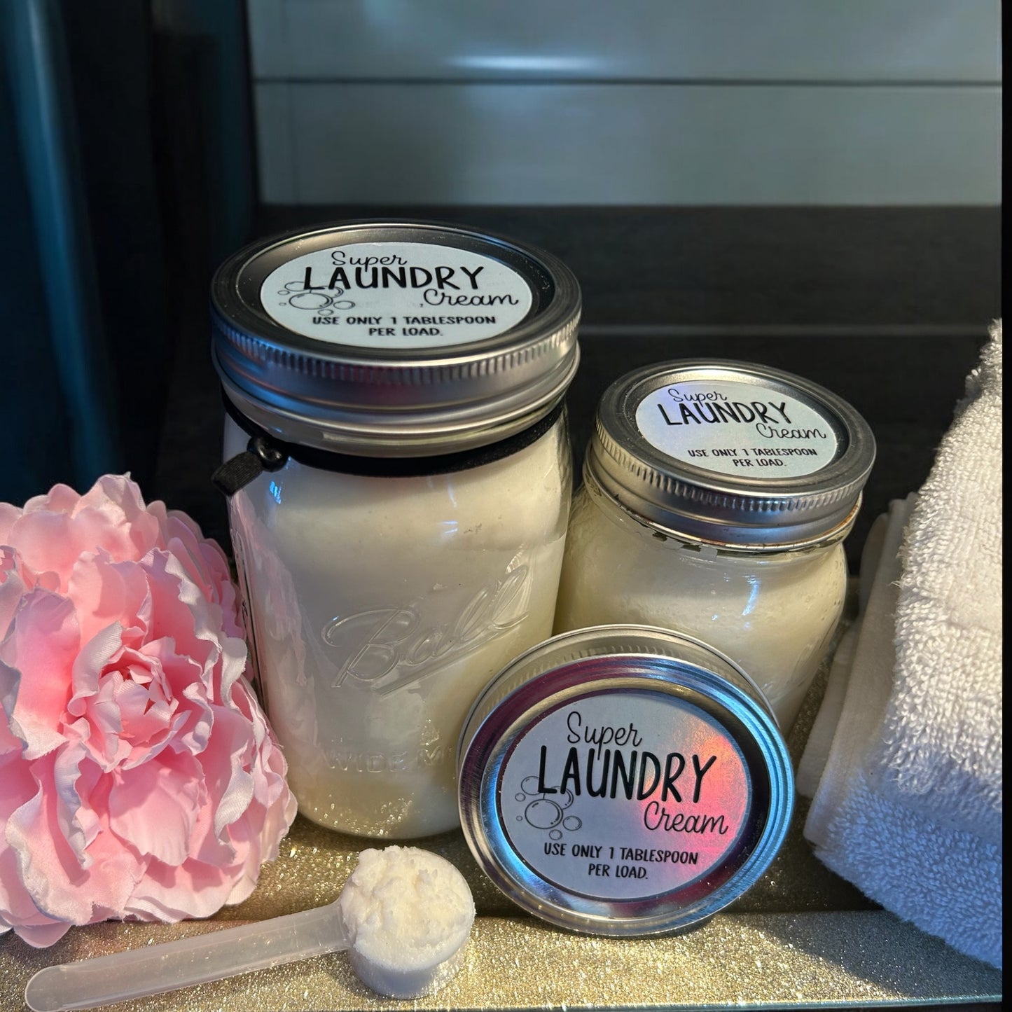 Super Laundry Cream I Quart jar up to 60 loads