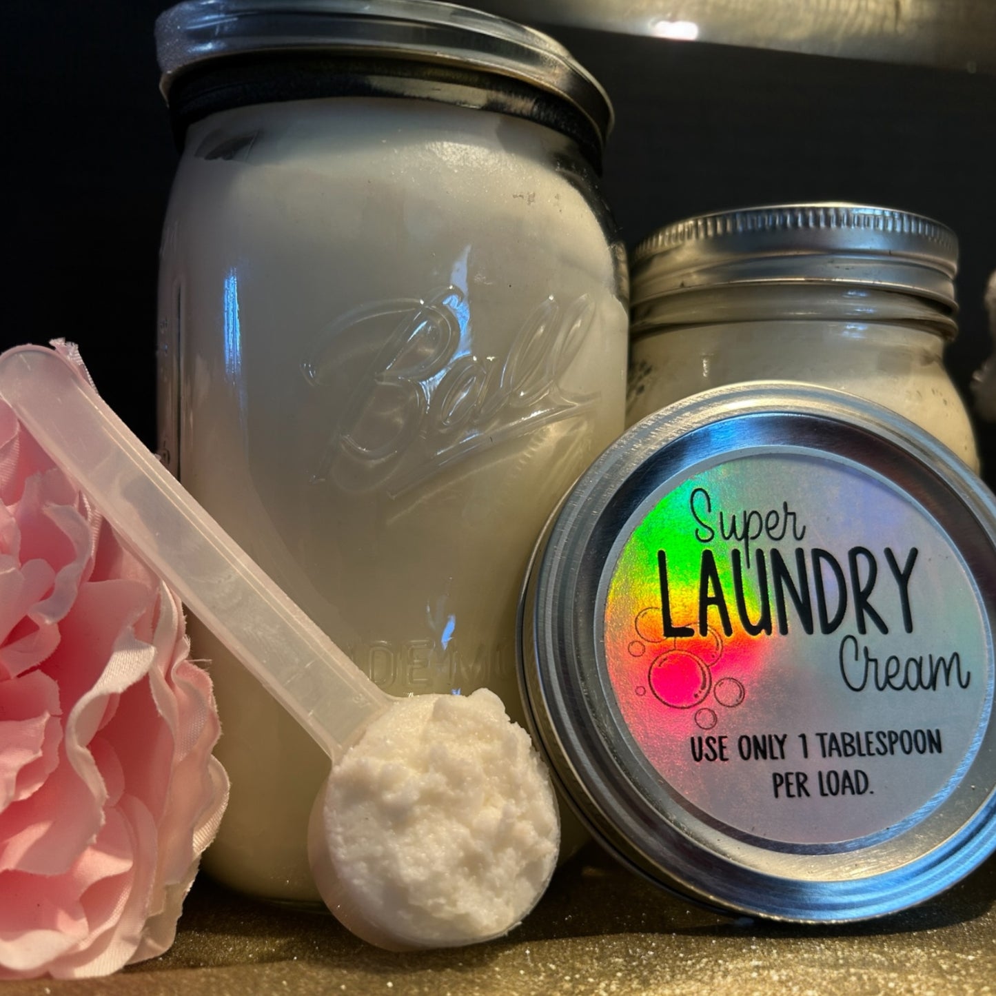 Super Laundry Cream I Quart jar up to 60 loads