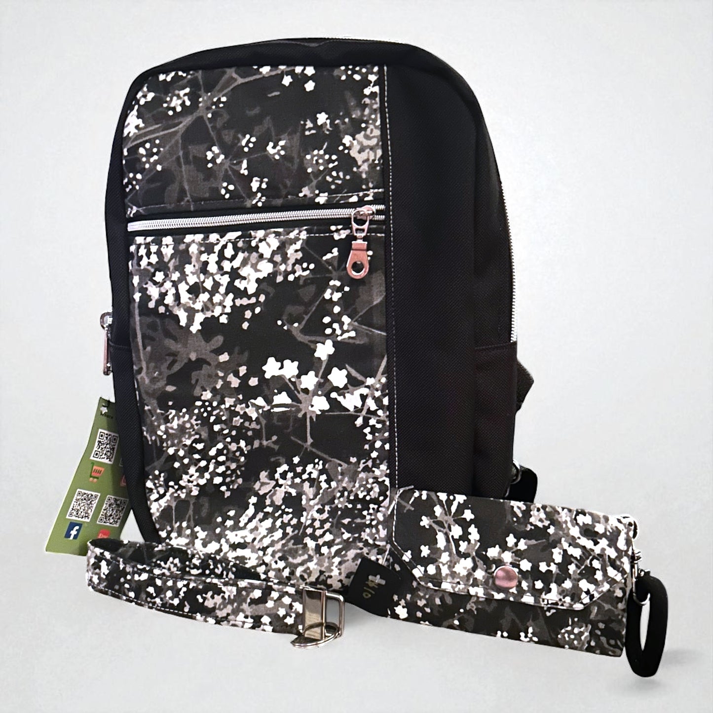 Convertible Waterproof Backpack & Crossbody – The Ultimate 2-in-1 Bag for Life on the Go
