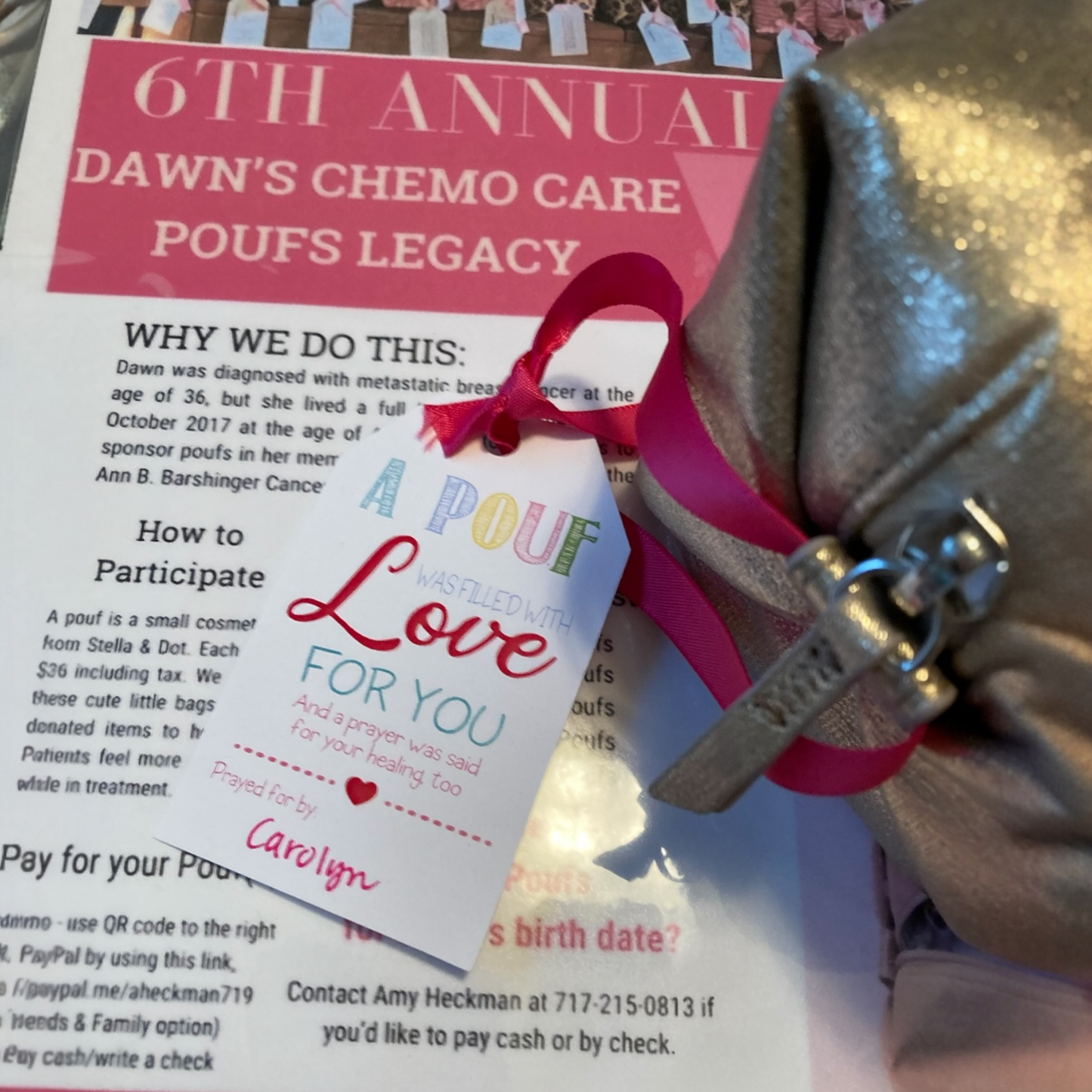 Poufs of Love: You don’t keep it—you give it. 💗