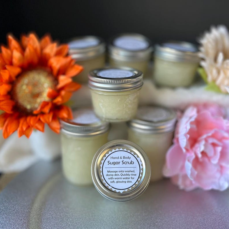 Handmade Sugar Scrub – Natural Exfoliation for Soft, Glowing Skin - Moxie Made