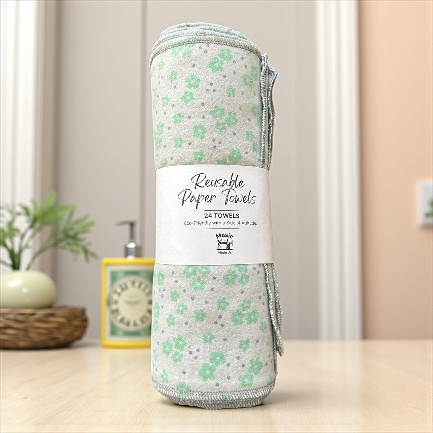 Reusable Paper Towels – Eco-Friendly Flannel Cloth Towels