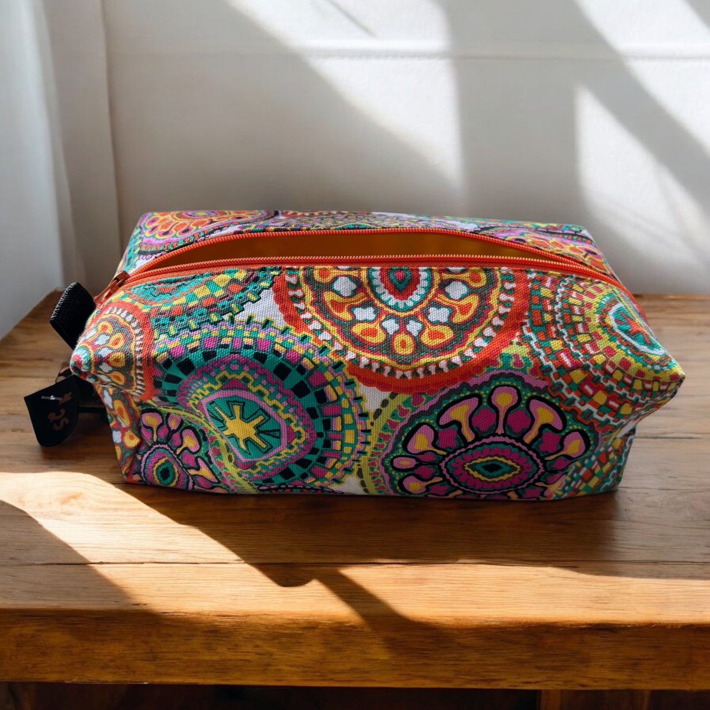 Handmade Boxy Travel Bag – Inspired by Vintage Shave Kits, Built for Modern Adventures