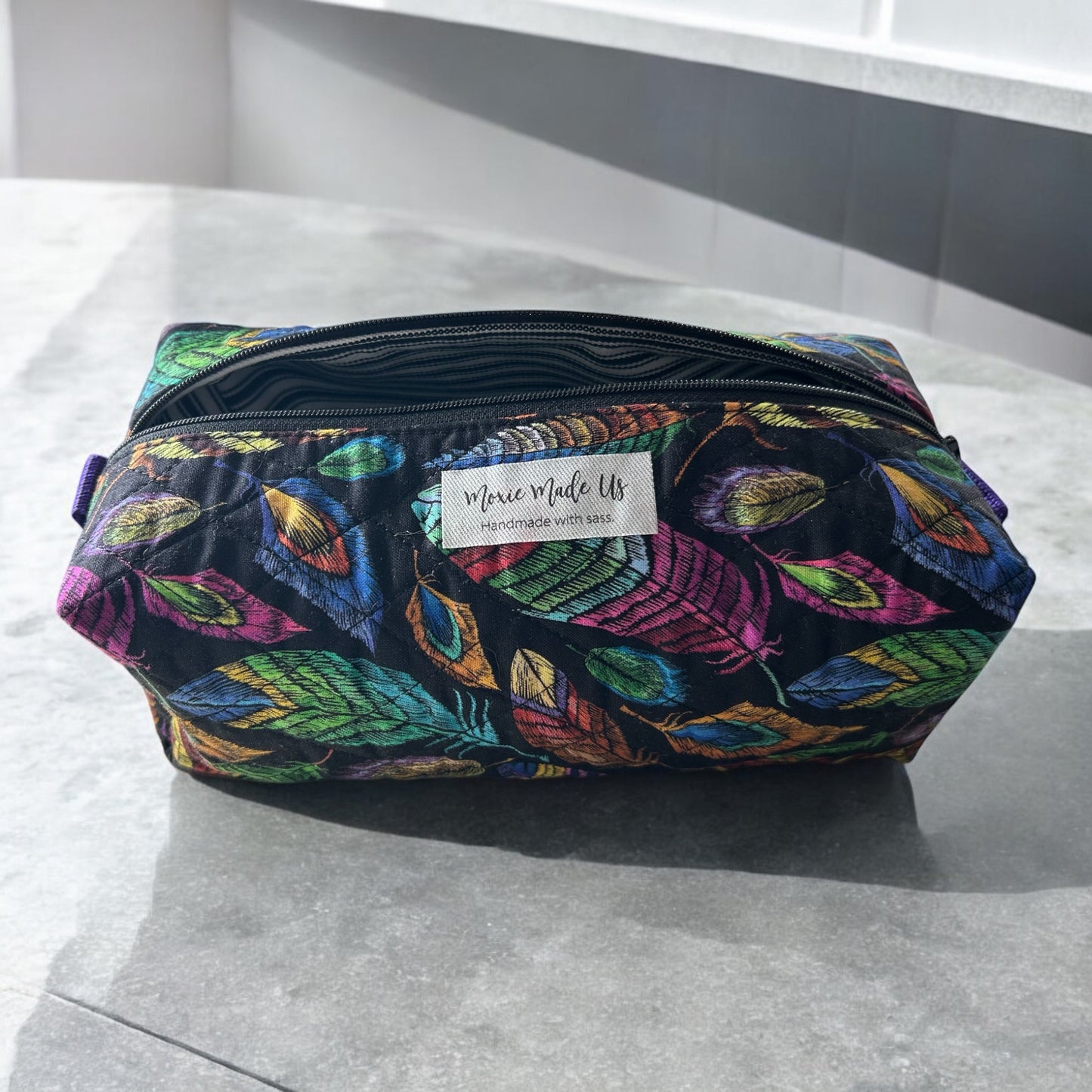 Handmade Boxy Travel Bag – Inspired by Vintage Shave Kits, Built for Modern Adventures