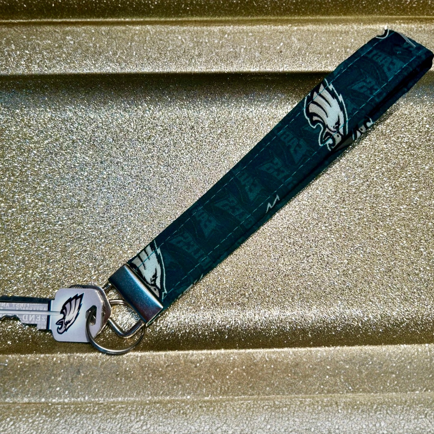 Handmade Fabric Keychain Wristlet—Unique and Personal Gift for Any Occasion