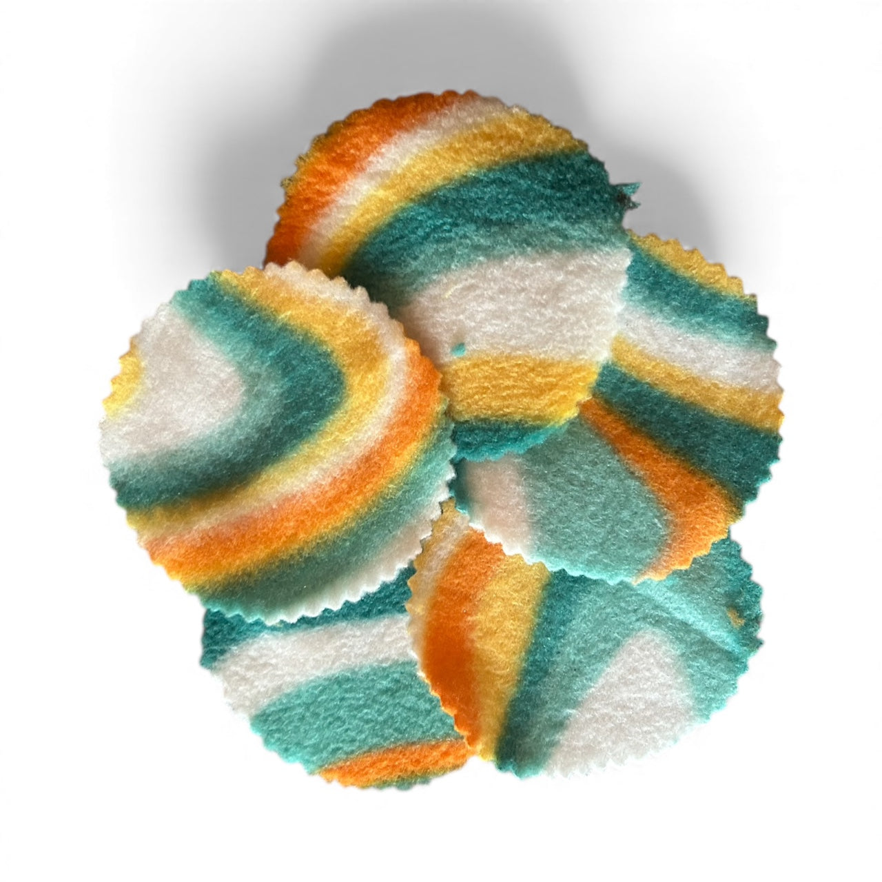 Reusable 3” Facial Rounds I Pack of 10. Eco-Friendly Makeup Remover Pads for Zero-Waste Skincare